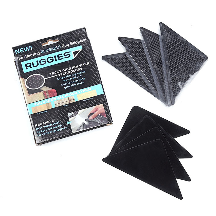 ruggies carpet anti-slip pads, triangular pieces, carpet anti-slip pad patches, PU patches, home fixing patches, special offer pic 2