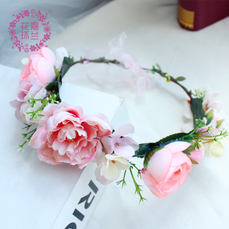 Jia LAN Hua Huan Factory directly supplies cute plush antler pinecone hair clips from Japan and South Korea, Christmas reindeer red small lily hair bands, forest-style fresh and delicate side clips pic 5