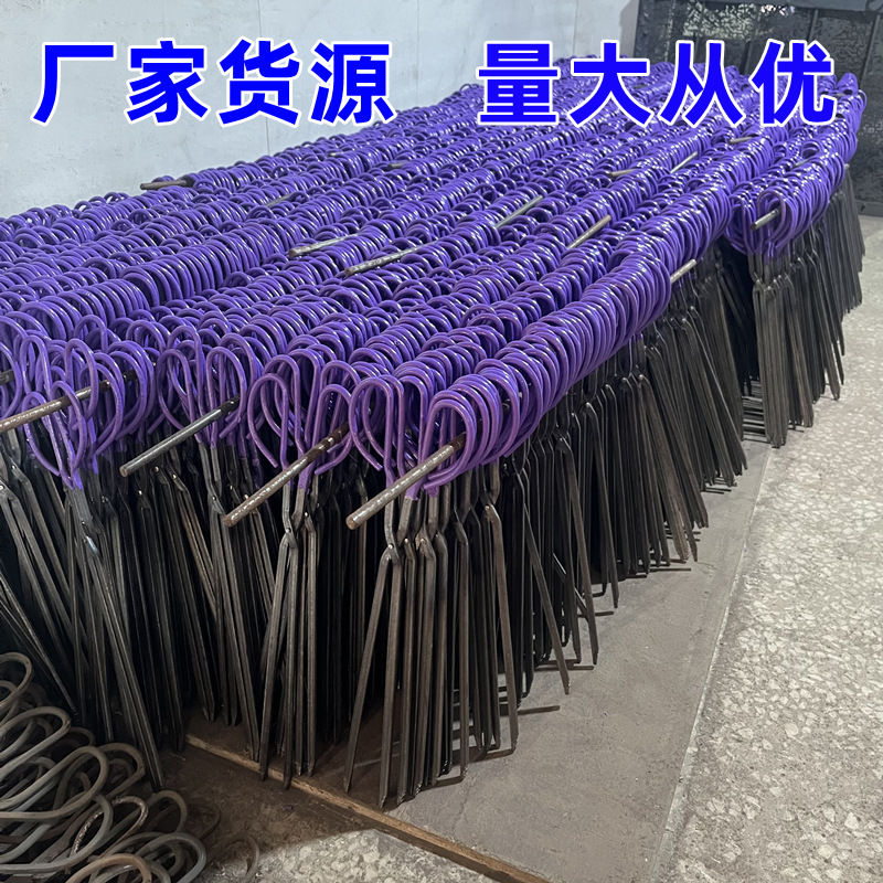 老式烧火钳长柄煤夹子 扁头垃圾钳环卫垃圾夹 取碳加粗垃圾拾取器详情3