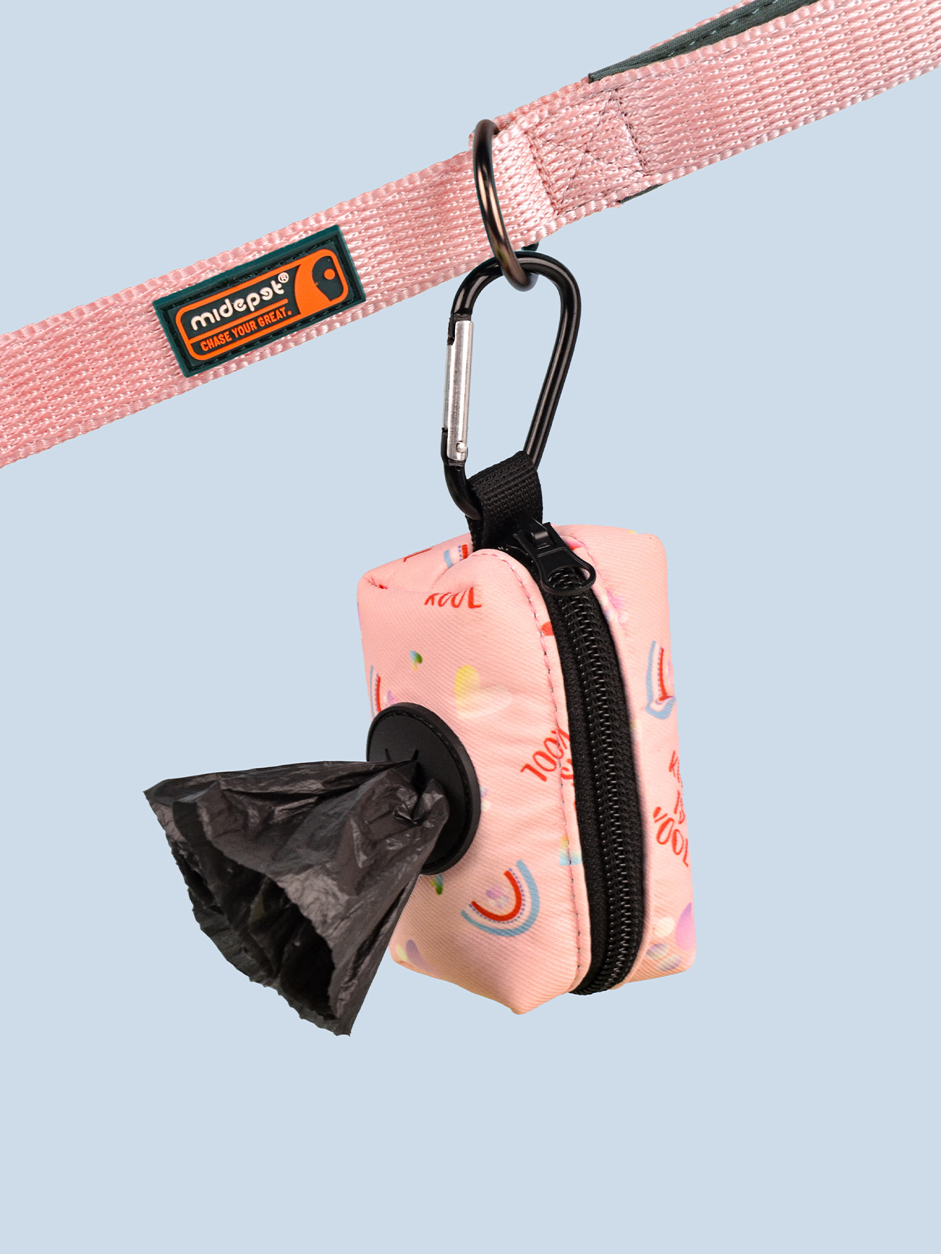 唛迪工厂批发跨境新品宠物垃圾袋分配器拾便袋收纳包宠物详情5