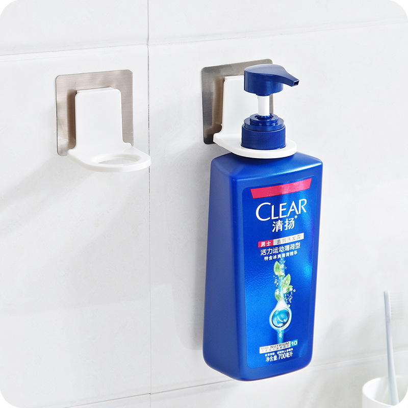 洗发水挂架沐浴露厕所挂卫生间挂墙浴室收纳置物架洗手液瓶架壁挂详情15