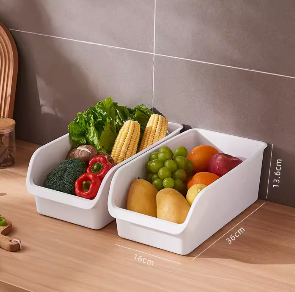 G635 Japanese-style kitchen refrigerator storage box drawer storage box, a highly efficient frozen food organization wonder pic 7