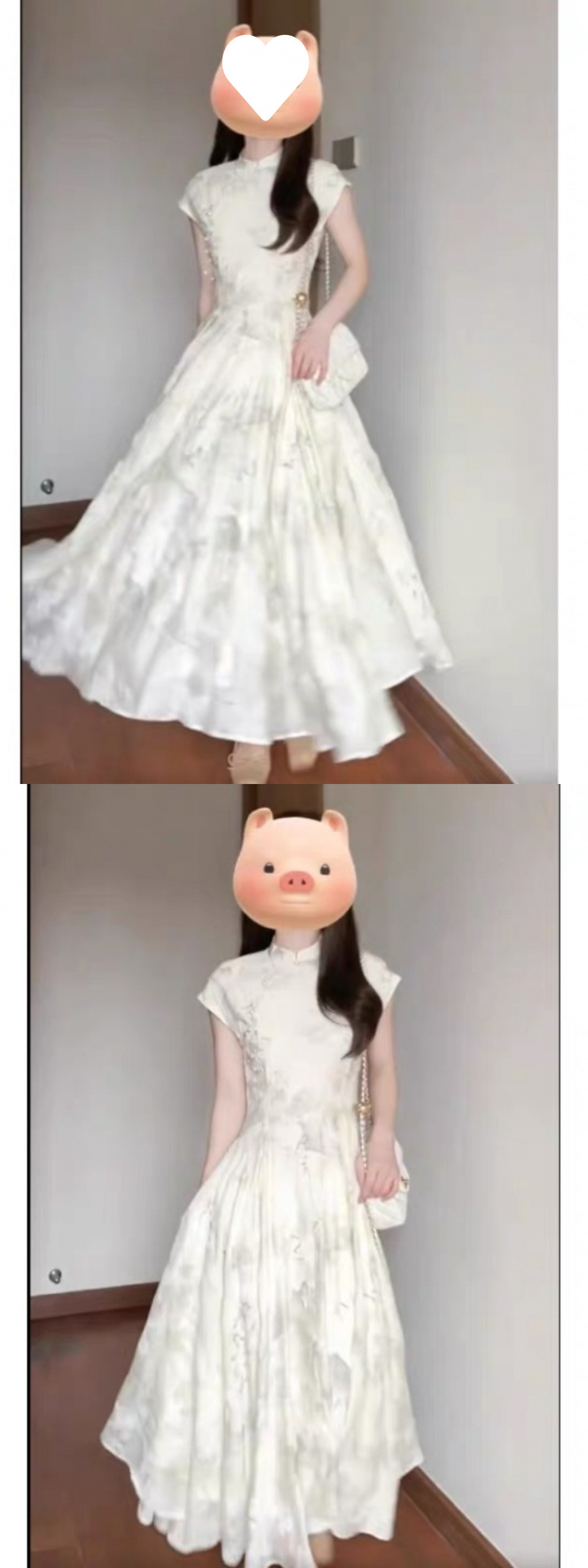 A new Chinese-style cheongsam dress that covers the belly and makes one look slimmer, a high-end and exquisite summer dress for women pic 13