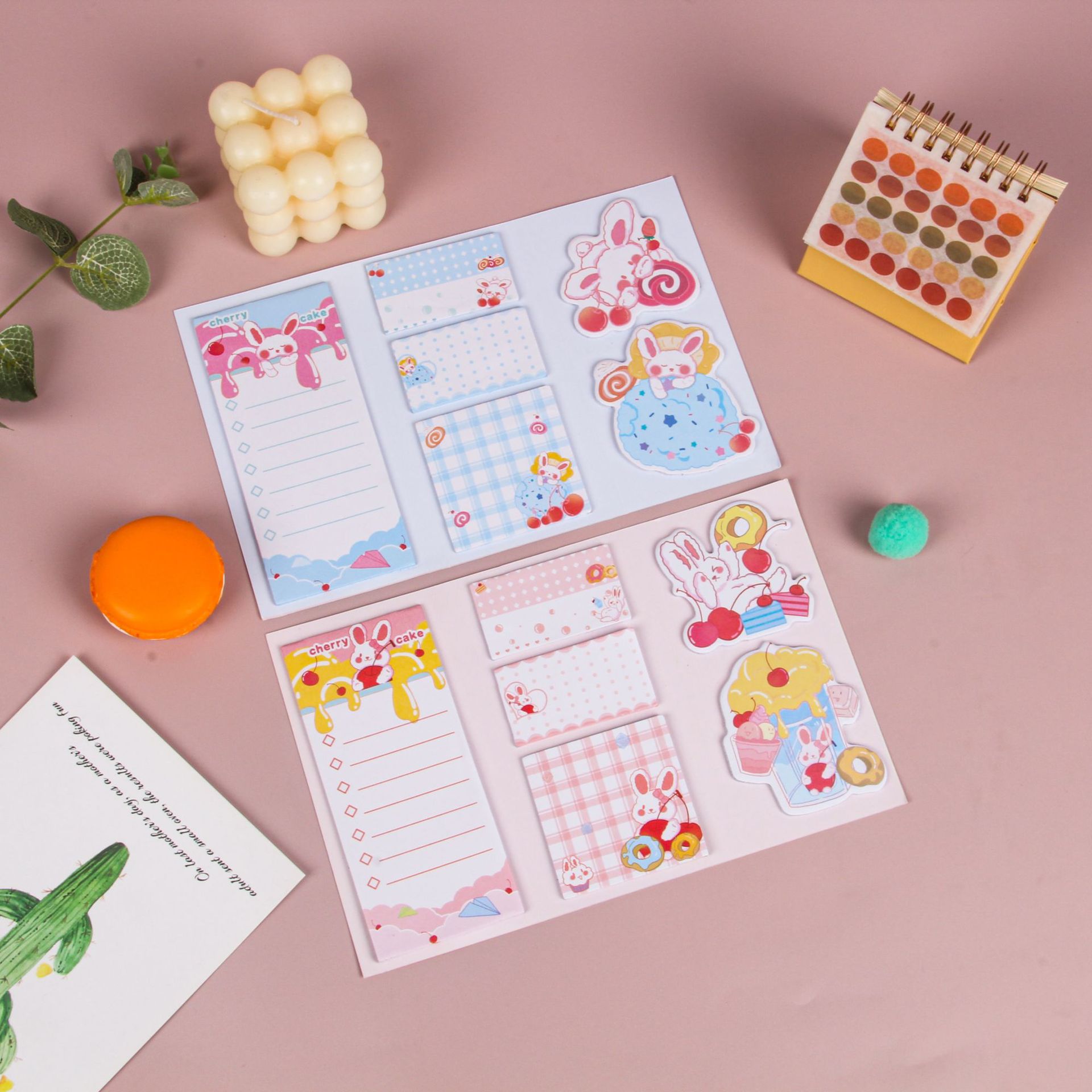 New type of sticky notes for students, fresh page index stickers, cartoon and cute basic marking paper, wholesale of sticky notes pic 5