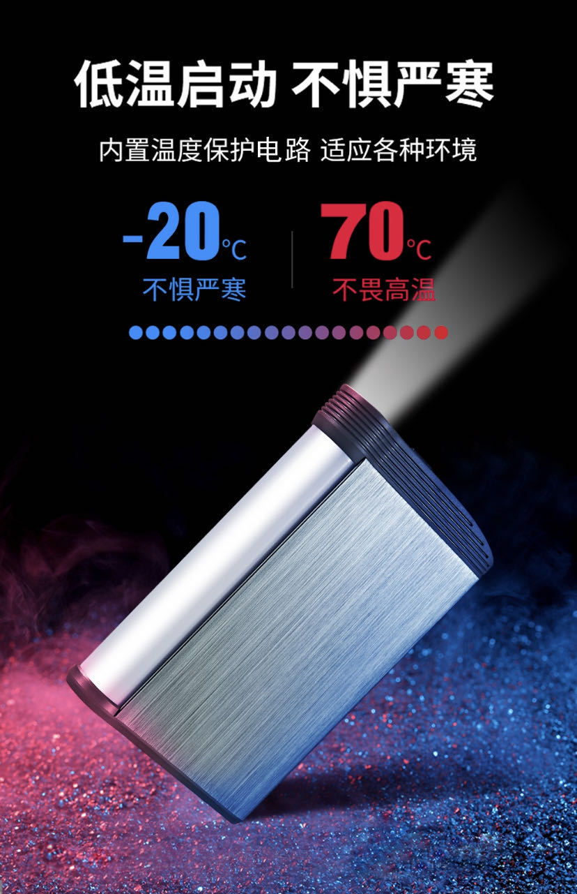 12V emergency start power supply for cars, multi-functional mobile rescue power bank, and battery pool pic 5