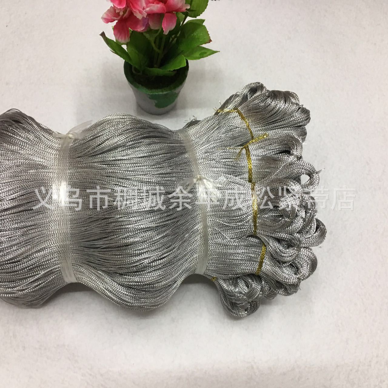 厂家直销8股圆空芯金丝线吊牌线葱线礼品包装线花丝金银线八股绳详情2