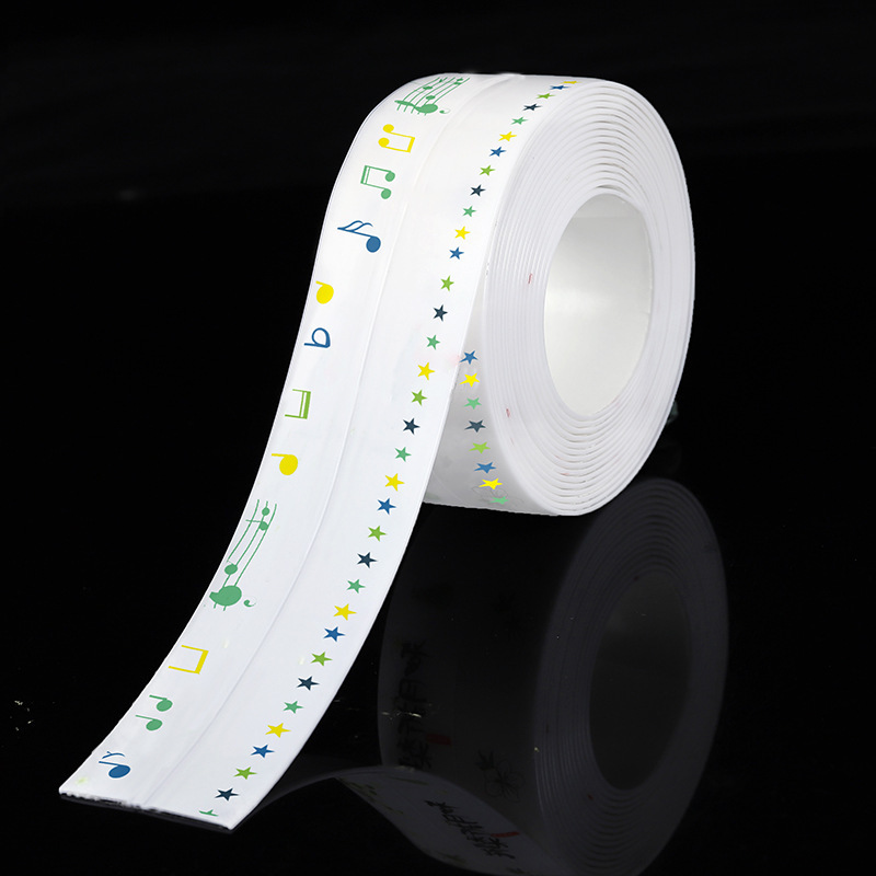 美缝贴防水防霉贴灶台厨房防油贴纸水池挡水条马桶防霉胶带防水条详情37