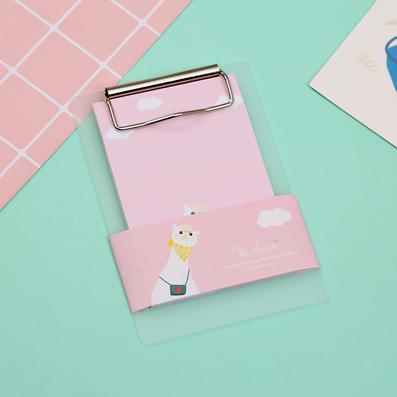 Sticky note paper, small Daisy board, clip-on sticky notes, cute cartoon sticky note book, simple student note-taking sticky note customization pic 10