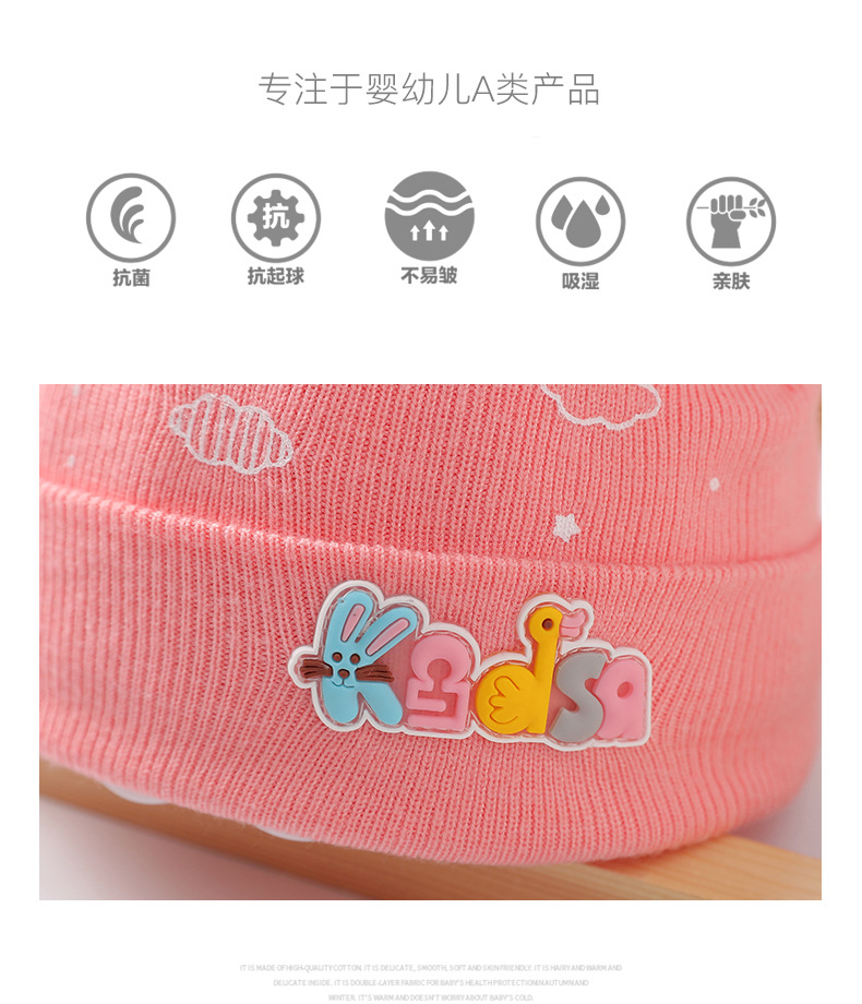 Conejo bebé sombrero de lana de invierno bebé calor gorra de gorra para lactantes recién nacidos litros per seriamente las orejas pic 2