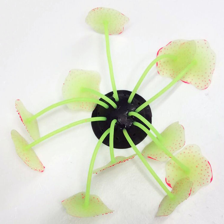 Baojie aquarium decorative simulation coral soft glue products fish tank décor SH001 fábrica al por mayor pic 29