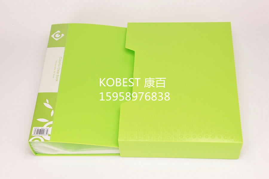 Hot-selling Kangbai Colorful A4 document book with box, 80-page, 100-page insert folder, Folder A2610 pic 60