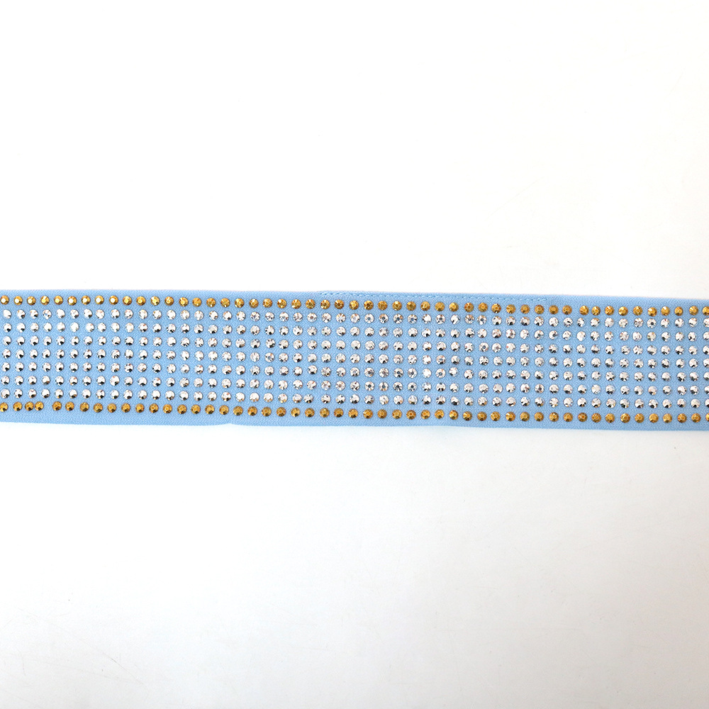 XQY500090 Foreign trade Arab robe, Middle East kaftan fashion Hot diamond belted chiffon dress pic 28