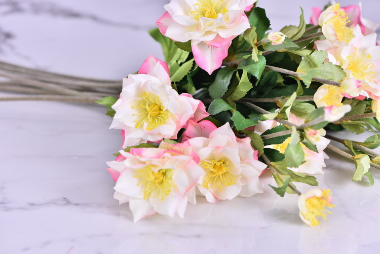 Dongli Flower Industry Factory directly sells artificial roses, ice mountain roses, home furnishings, hotels, shopping malls, wedding decorations, artificial flower bouquets, and high-end ornaments pic 64