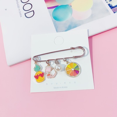 新年胸针新款合金胸花虎年过年别针春节饰品 滴油彩绘厂家现货详情3