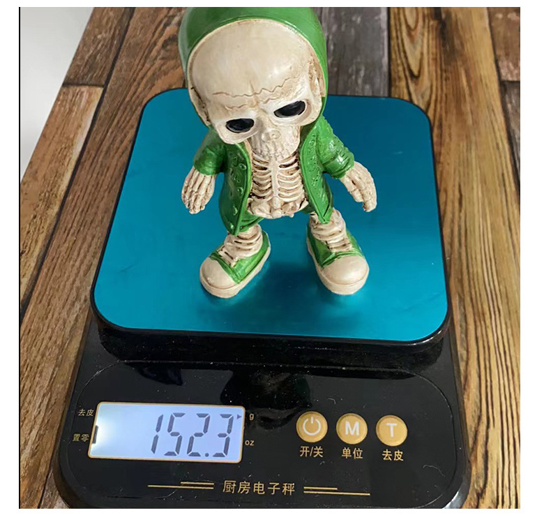 Amazon Halloween skull figurines, fashionable and creative figurines, Ghost Festival atmosphere scene decoration props wholesale pic 14