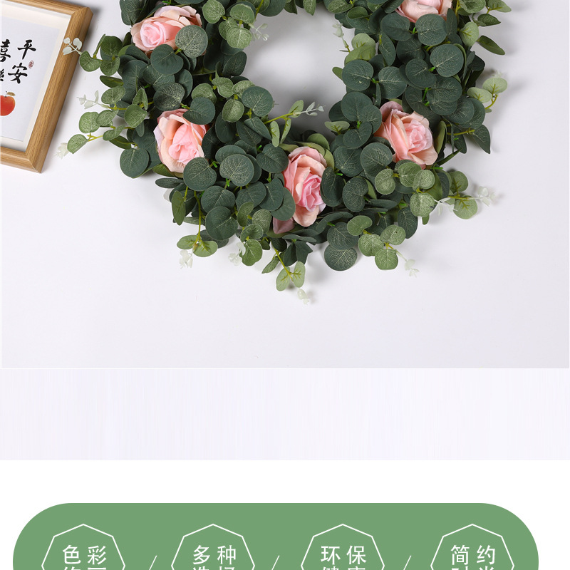 Grass for engineering greening, home living room decoration, wall hanging ornaments, indoor and outdoor landscaping, soft decoration plants, green vines pic 2