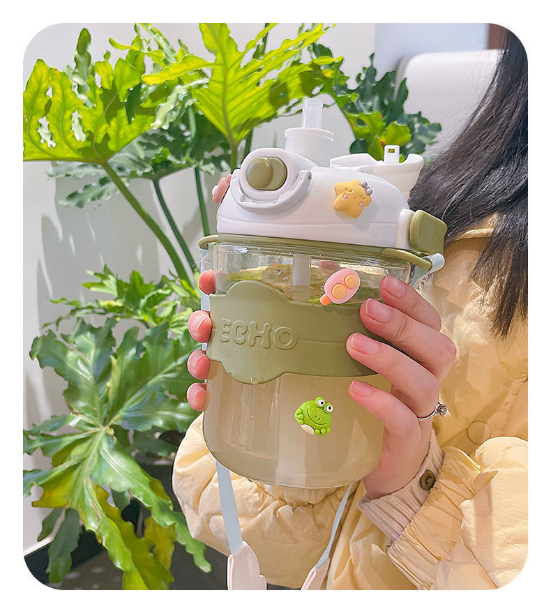 水杯女生高颜值运动水壶耐高温带吸管便携夏季1升杯子详情18