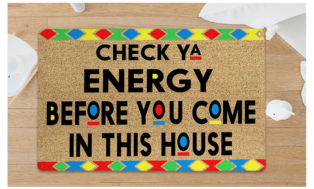 跨境亚马逊爆款数码印花橡胶地垫入户门厅地毯家用门口入门脚垫子详情9