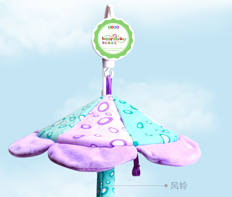 New baby crib bell toy for infants and toddlers aged 0-3, bedside music, rotating and ringing bells, a perfect comfort and soothing tool for kids pic 14