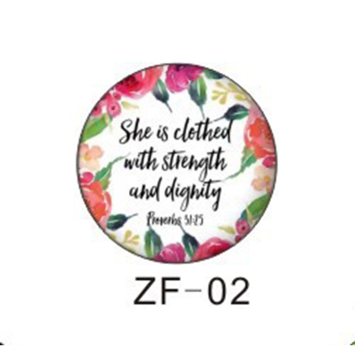 时光宝石水晶玻璃花环励志系列亚马逊diy饰品配件英文图案徽章详情7