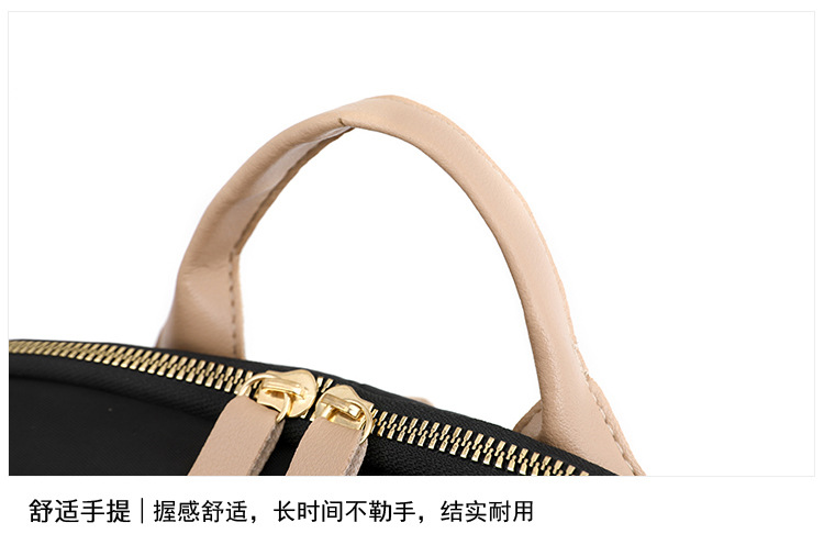2024新款双肩包牛津布女士背包女韩版防泼水时尚斜跨包大容量潮包详情30