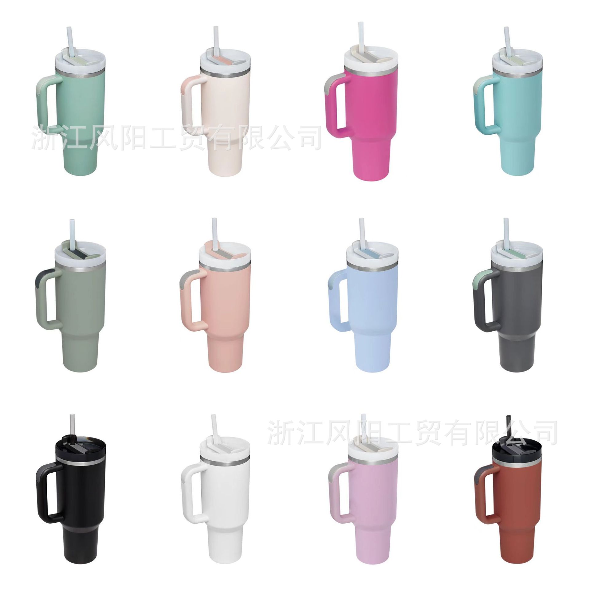 跨境欧美40oz手柄杯冰霸杯304不锈钢汽车杯保温保冷车载杯详情19