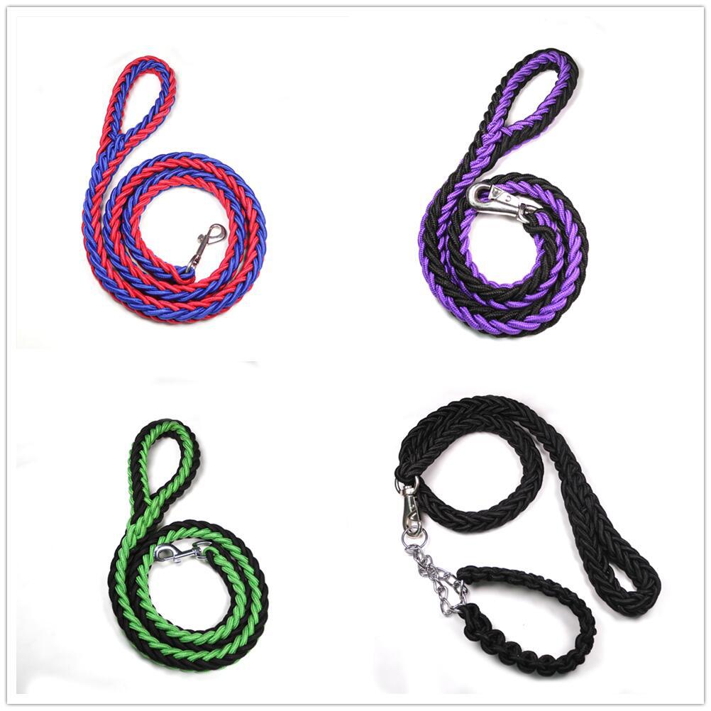 Pet leash collar, large and medium-sized dog eight-strand leash, dog braided leash, dog leash pic 5