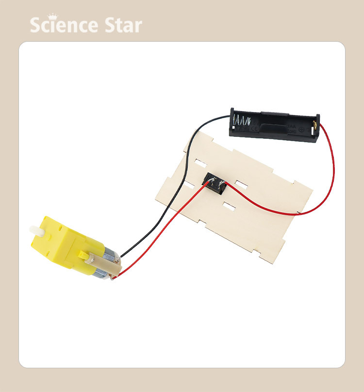 DIY太空舱实验室航天模型木制拼装科技小制作STEM手工玩具材料包 附赠实用腰带 收纳方便详情5