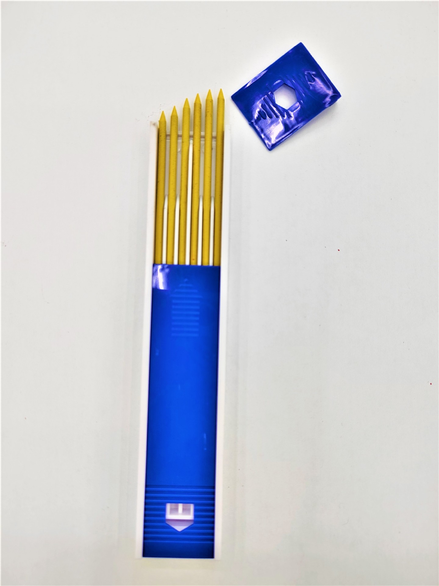 Cross-border deep hole woodworking pencil special marking and line drawing pen, 2.8mm engineering pen, 4-color pen barrel lead core pic 19