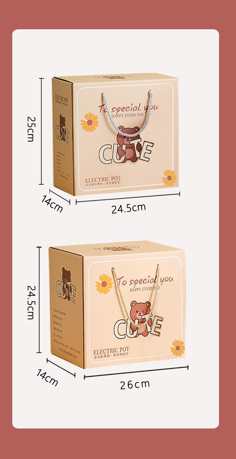 大容量电煮锅多功能电火锅家用电炒锅学生泡面锅伴手礼小礼品电锅详情15