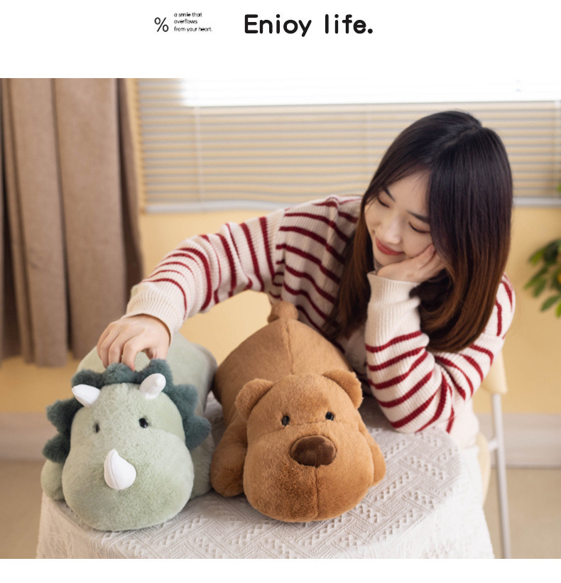 Cute prone throw pillows, animal dolls, plush toys, bed sleeping dolls, soft and adorable dolls, birthday gifts for girls pic 11