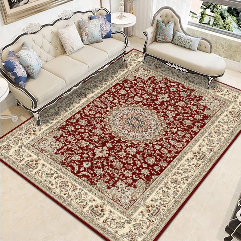 Nordic-style Persian carpet floor MATS, household full coverage washable living room carpets, door floor MATS, bathroom and toilet absorbent MATS, anti-slip floor MATS pic 3