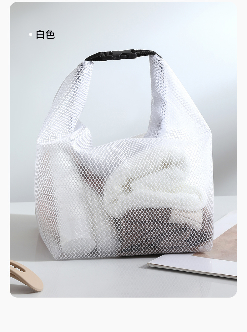 新款防水收纳包高颜值防污耐脏化妆品收纳包斜跨手提收纳袋详情9