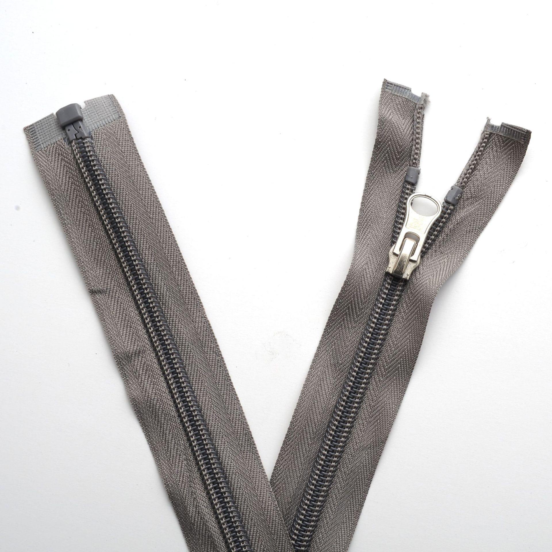 Wholesale No. 5 nylon injection-molded tail-end zippers for clothing, home textiles, bags and anti-static zippers. Customized sizes available pic 13