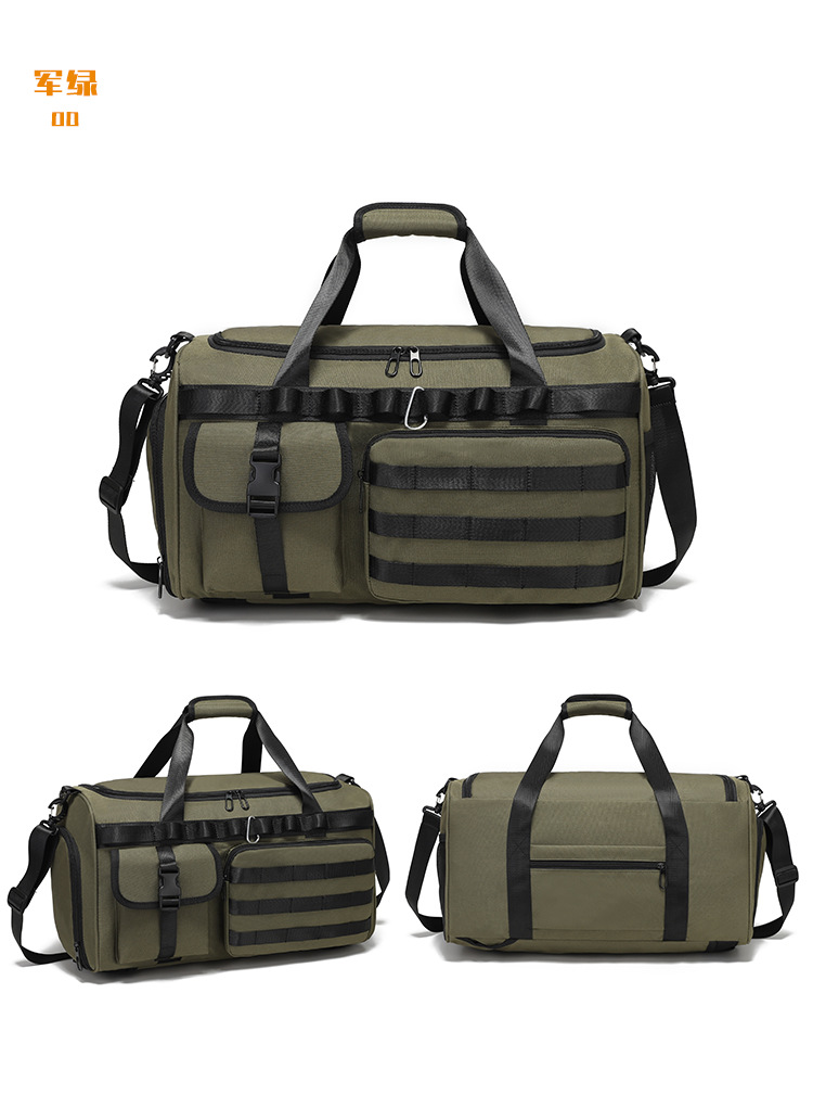 战术多功能健身包户外旅行袋旅游包手提包手提袋双肩背包详情13