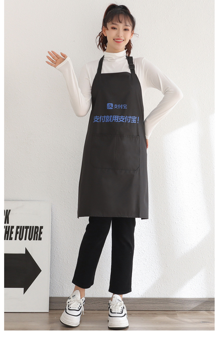 防水pvc围裙围裙礼品围腰广告围裙可加logo详情13