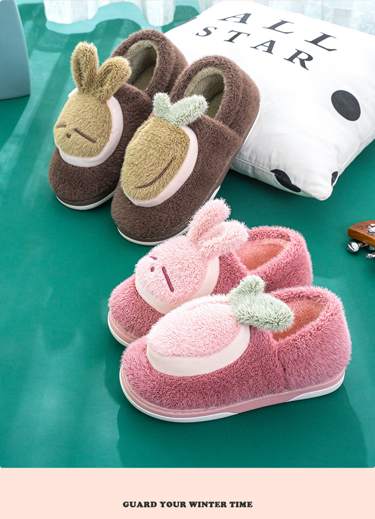 2021 nuevo interior zapatillas de algodón zapatos de invierno suela antideslizante pariente peluche bolsa térmica talón zapatillas de algodón mujeres invierno pic 13