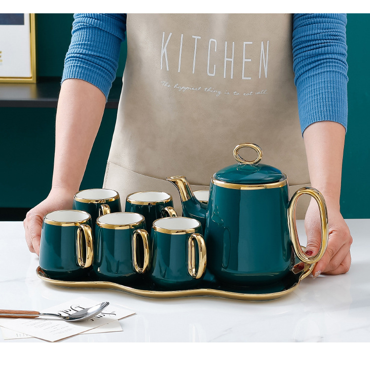 水杯家用套装轻奢水壶陶瓷水具礼盒茶杯茶壶耐高温乔迁送礼品杯具详情20