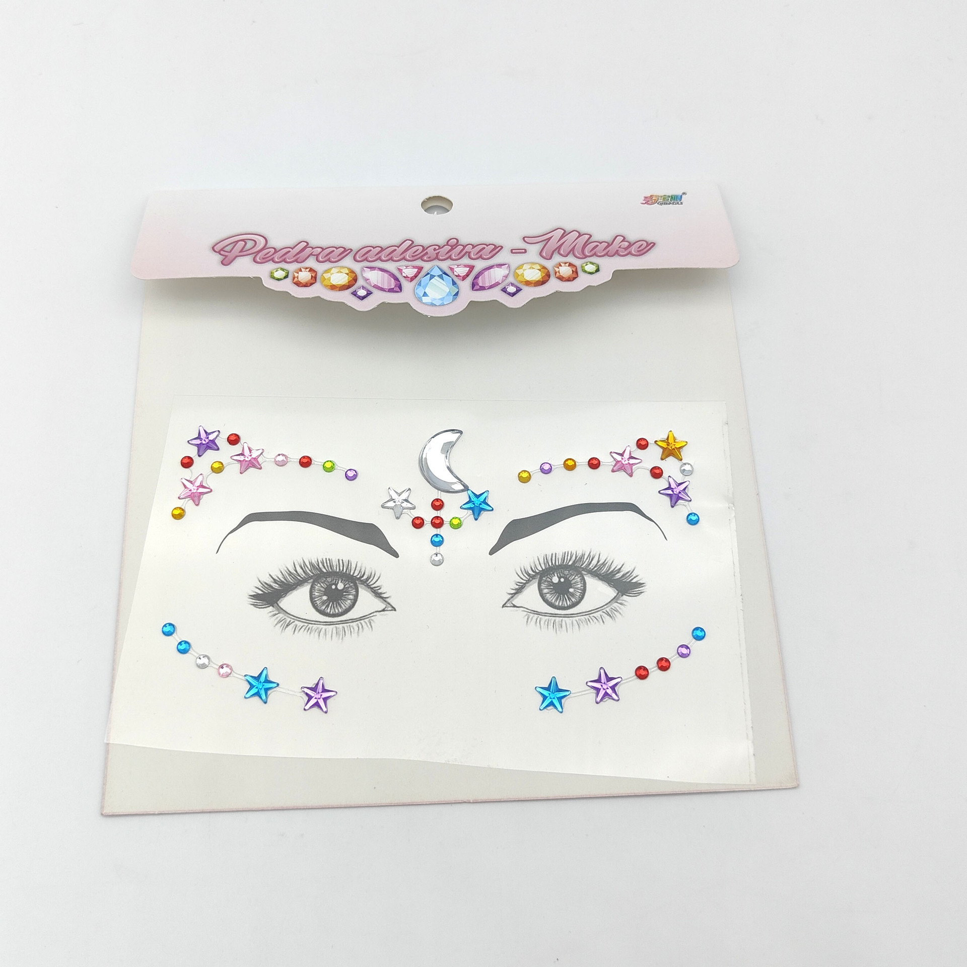 New face stickers, eye stickers, diamond makeup balls, Halloween decorative stickers, diamond eyebrow stickers, personalized stage makeup stickers pic 23
