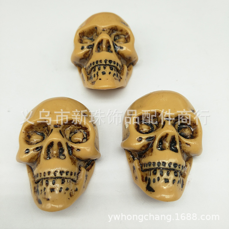 Halloween Skull Bones ABS acrylic resin accessories manufacturer wholesale pic 5