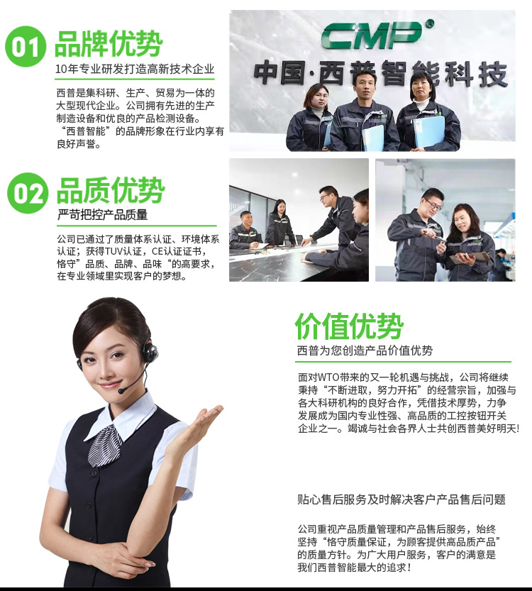 CMP Xipu 16MM metal toggle switch rocker arm with light, two-position waterproof toggle switch rocker pic 20