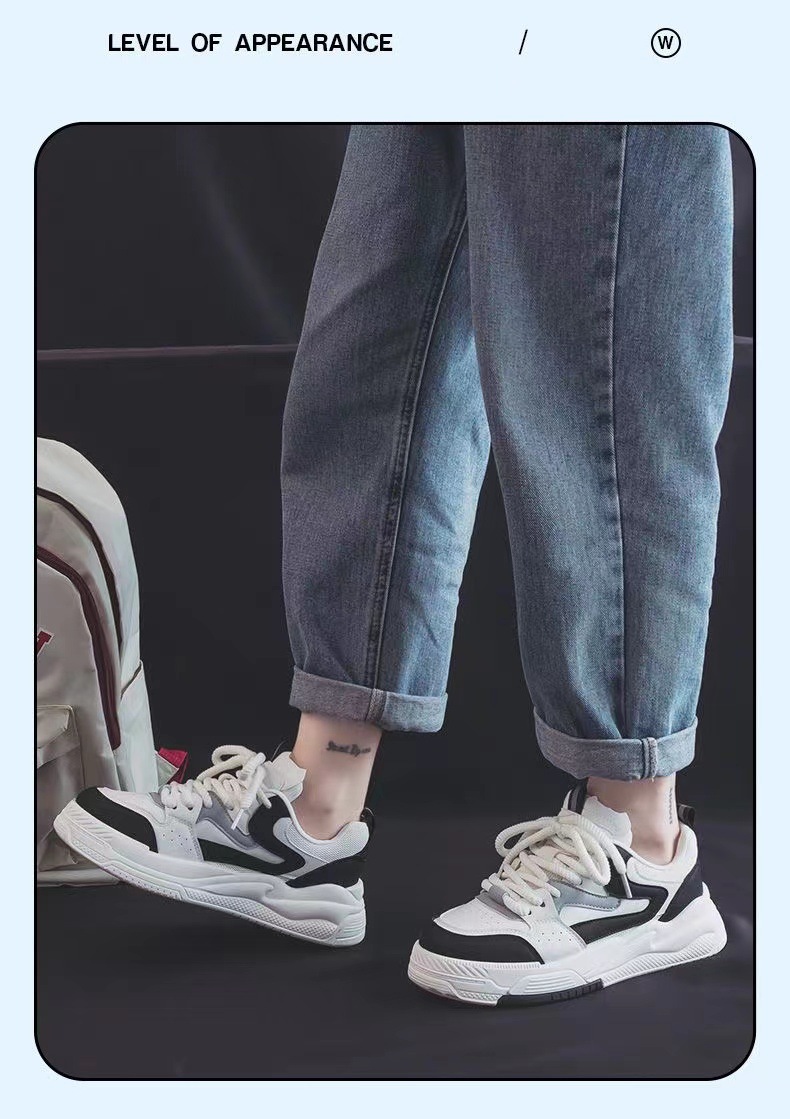 秋冬新款厚底休闲鞋学院风潮流时尚运动板鞋学生百搭潮流板鞋女款详情26