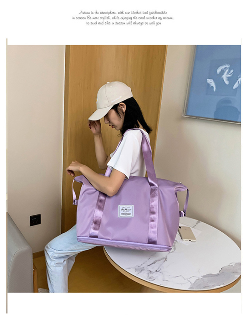 瑜伽健身包大容量户外旅行包可印LOGO干湿分离运动手提单肩包批发详情28