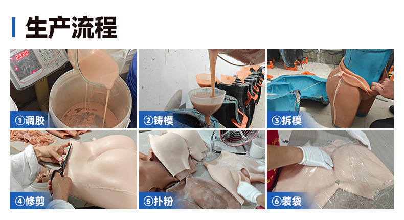 0.8-2.6增厚丰臀丰胯神器伪娘变装假阴裤开档四角裤假屁股硅胶臀详情17