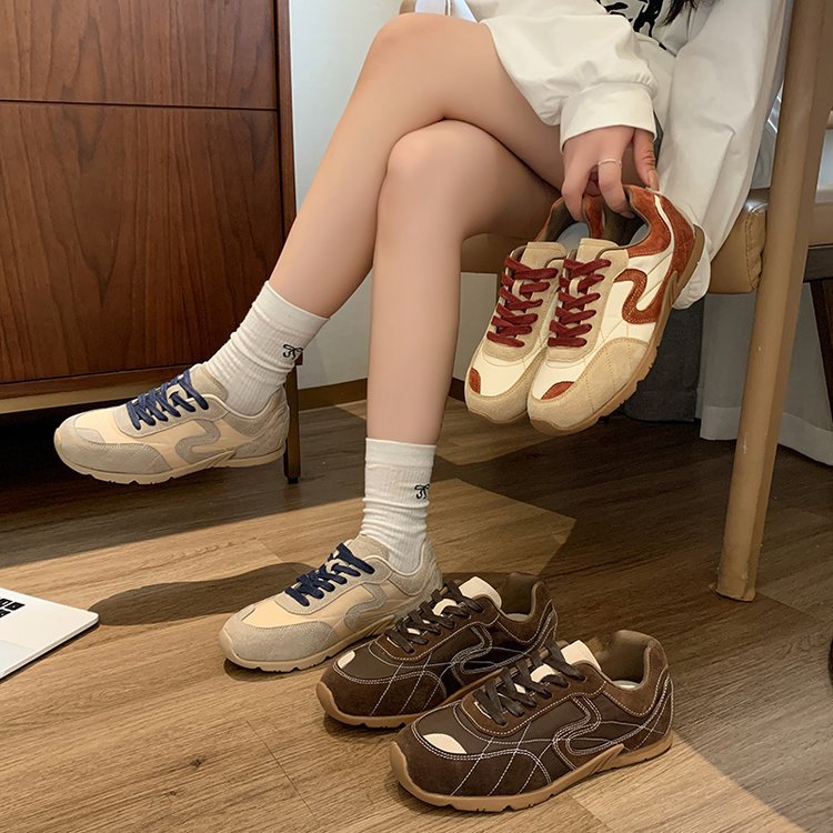 老爹鞋女2024秋冬新款ins潮厚底百搭潮流时尚休闲运动鞋女鞋百搭详情3