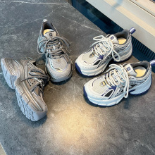 发泡底真皮阿甘鞋2025春季新款厚底增高运动鞋休闲女鞋百搭小白鞋详情55