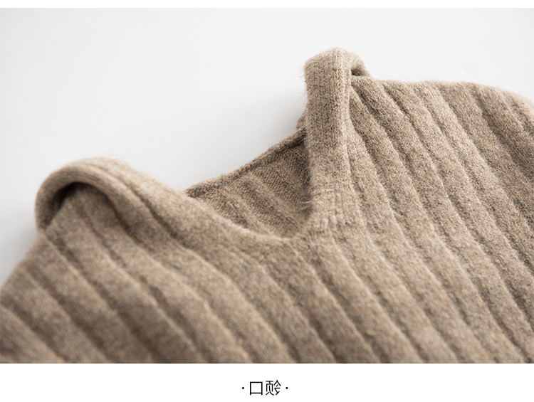 卫衣裙女秋冬连帽加厚长款毛衣裙过膝大衣内搭打底针织连衣裙宽松详情5