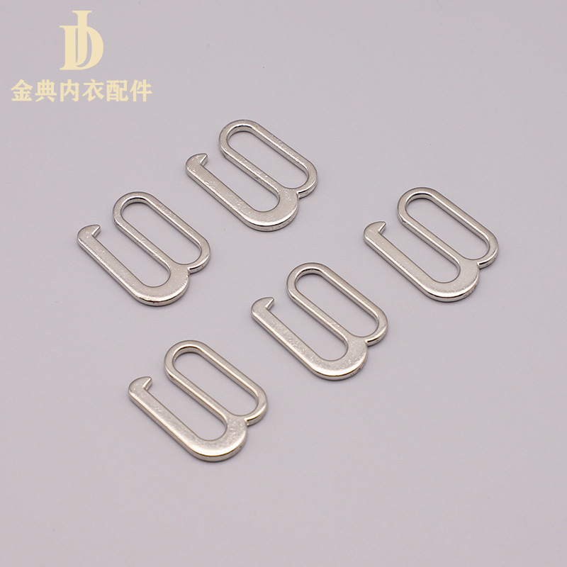 Golden Classic Underwear Accessories: Underwear adjustment alloy buckle, bra shoulder strap buckle, swimsuit thickened 089 character buckle, metal pic 6