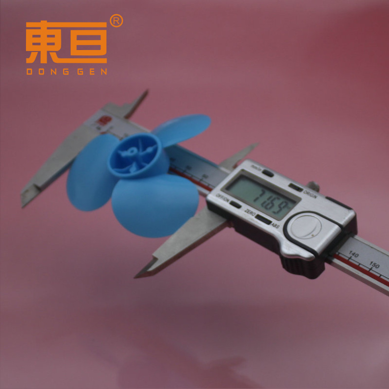 Φ813Y2A soft blue 81 three-blade soft propeller fan blade small production parts pic 4