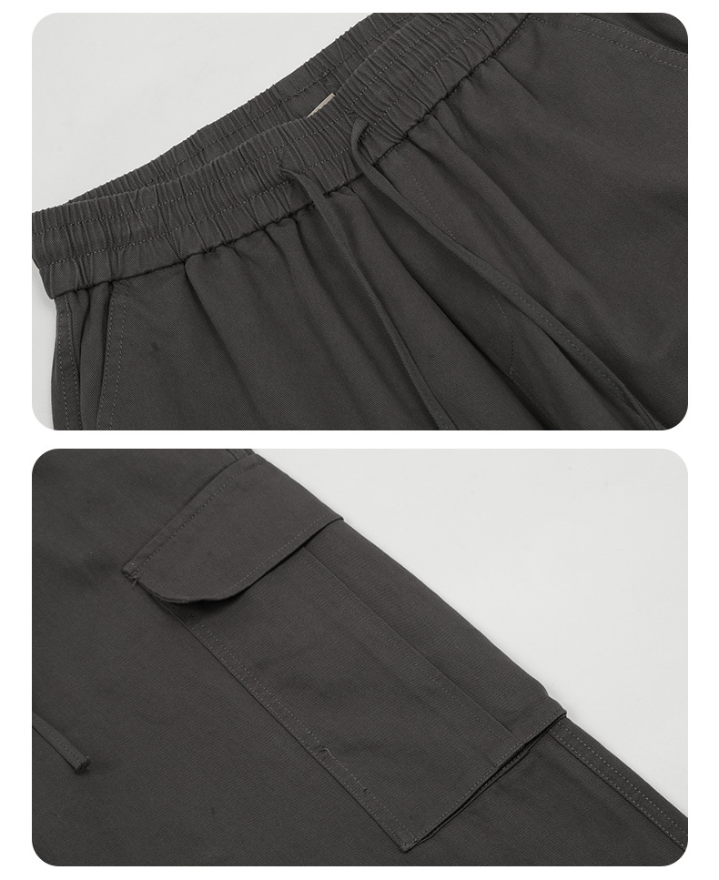 OREETA丨vintage直筒工装裤女可调节日系工装裤潮牌阔腿工装裤男详情38